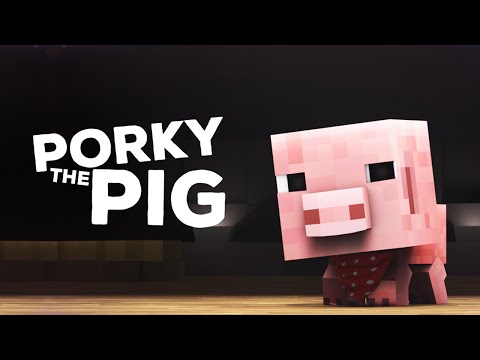 Blue Monkey - Porky The Pig | Minecraft's Got Talent (Animation)