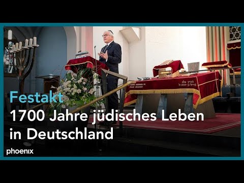 1700 Jahre jüdisches Leben in Deutschland: Festakt in der Kölner Synagoge