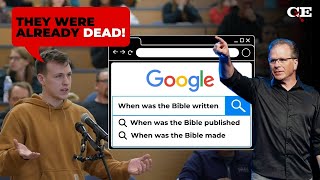Skeptic Student Challenges Frank on Bible Reliability