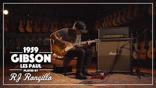 Video thumbnail for 1959 Gibson Les Paul Standard played by RJ Ronquillo | Live from Carter Vintage Guitars | Nashville by Carter Vintage Guitars