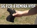 Sig Sauer P238 in a Remora Hyde Holster 