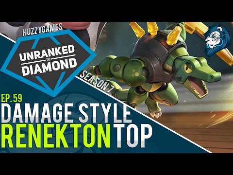 DAMAGE STYLE RENEKTON - Unranked to Diamond - Episode 59