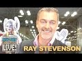 Ray Stevenson explains how to clean Volstagg's clothes on Marvel LIVE!