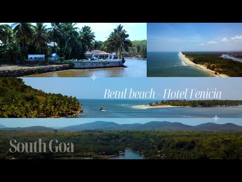 Betul Beach  ~ Hotel Fenicia Cinematic Drone Shots  | 4K | South Goa
