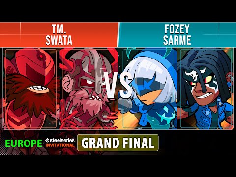 TM. & Swata VS Fozey & Sarme - GRAND FINAL - EU - Brawlhalla SteelSeries Invitational 2022