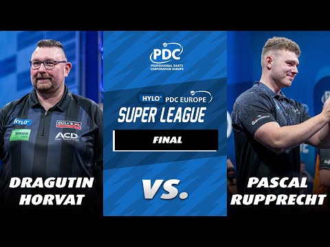 🏆 SUPER LEAGUE FINALE | Dragutin Horvat vs. Pascal Rupprecht | PDC Europe Super League 🎯