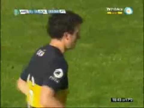 Boca 1 - Argentinos Jrs 1 Gol Pablo Ledesma / Fecha 6 Torneo Inicial