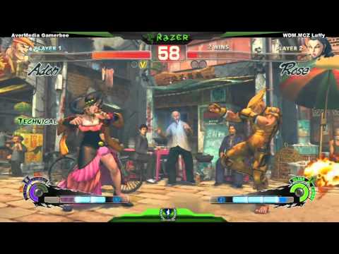 SSF4AE AverMedia Gamerbee vs WDM MCZ Luffy  - Shadowloo Showdown 2013