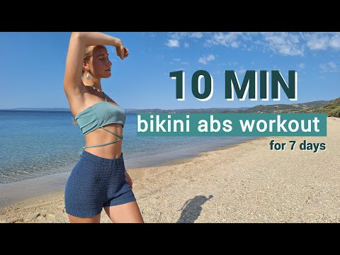 10 MIN BIKINI ABS Workout