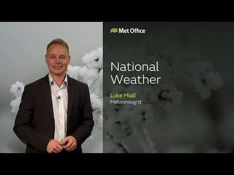 08/12/22 - Staying cold, a risk of wintry showers - Evening Weather Forecast UK -Met Office Weather