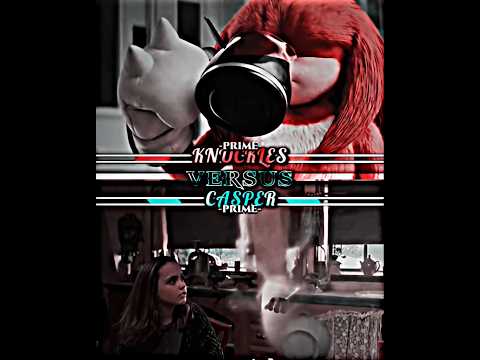 Knuckles Vs Casper the ghost | #edit #shorts #1v1 #vs #vsbattle #popular #fyp