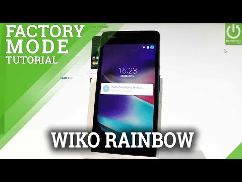 How to Enter Factory Mode WIKO Rainbow Lite - Factory Test Mode