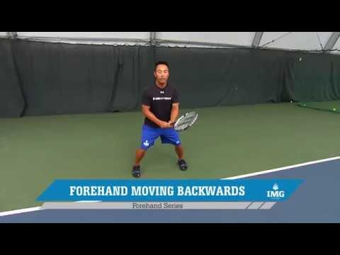 Moving Backwards - Forehand Series by IMG Academy Tennis Program (2 of 4)