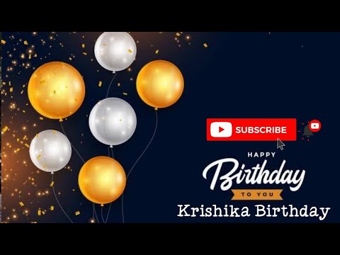 krishika birthday 2020