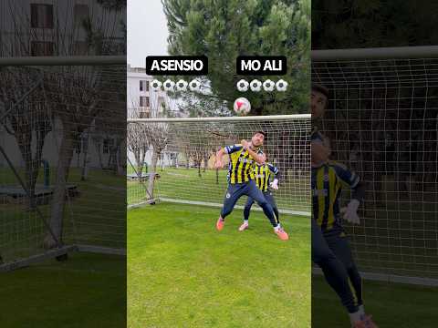 Header challenge vs Asensio 🔥