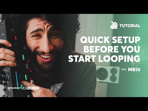Quick Setup for Beginners | SBX Loop Station Tutorial | MB14