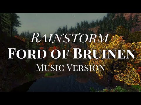 LOTRO | Rain in the Trollshaws Music and Ambience