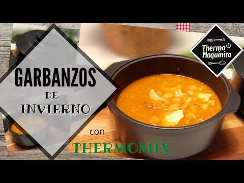 POTAJE de GARBANZOS con Patatas y Chorizo en THERMOMIX