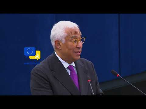 Video Thumbnail: António Costa: Principles, Protection, Prosperity — Europe Will Not Bow to the Law of the Strongest