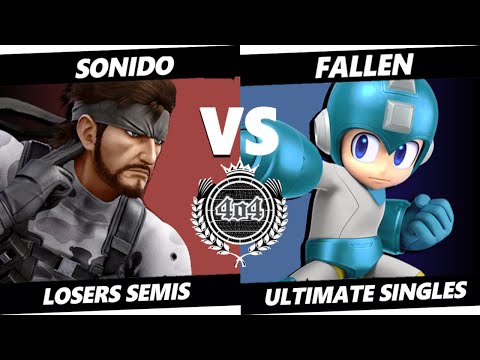 4o4 Smash Night 85 - Sonido (Snake) vs GUMP2| Fallen (Mega Man) - Losers Semi-Final