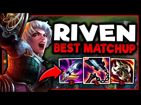 MY FAVORITE RIVEN MATCHUP OF SEASON 13! (AMAZING MATCHUP) - S13 Riven TOP Gameplay Guide