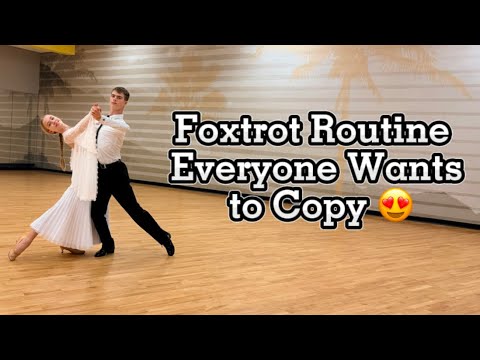 Foxtrot Routine That Instantly Makes You Advanced with Figure Names & Counts 