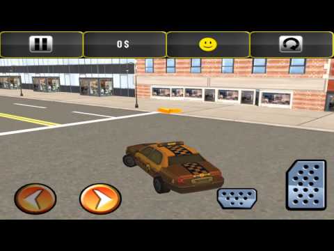 3D City Taxi driver simulation Video