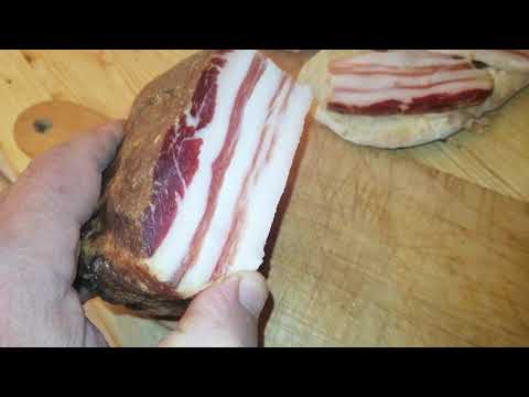Stagionatura e assaggio della pancetta tesa, da MicheleExpert-Cropalati (CS)