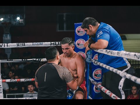 Cuarto  Round de la pelea Misael Chino Rodriguez vs Jesús “Chovy” Acosta