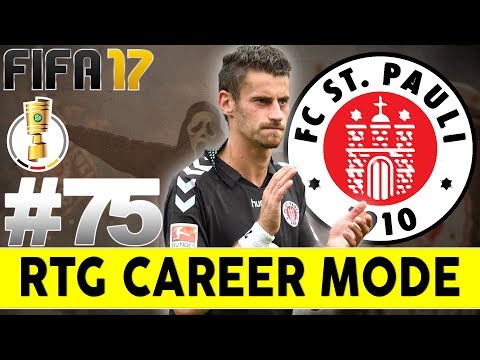 FIFA 17 | RTG Career Mode | #75 | DEUTSCHER POKAL FINAL v WOLFSBURG!!!