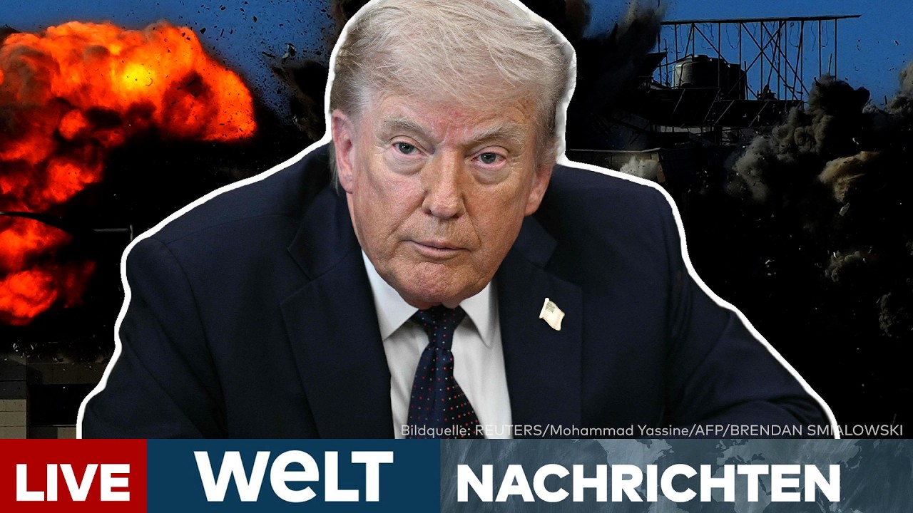 IRAN-KRIEG: "Jetzt lehnen wir uns zurück!" Trump verlängert Waffenruhe mit Hisbollah | LIVESTREAM