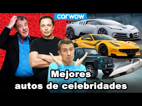 REVELADO: ¡los coches que Elon, Clarkson y otras celebridades tienen!