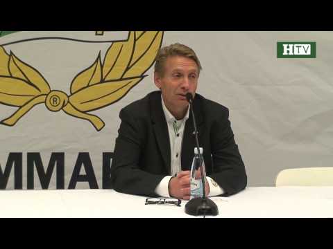 HTV: Presskonferensen efter Hammarby - Degerfors