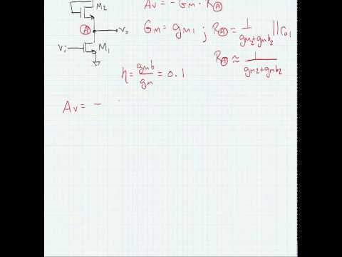 ECE 3110 - Lecture 6c: Common-Source Amplifier w/ Diode Load