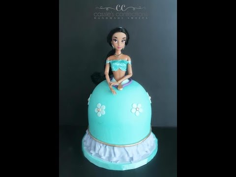 Princess Jasmine Doll Cake