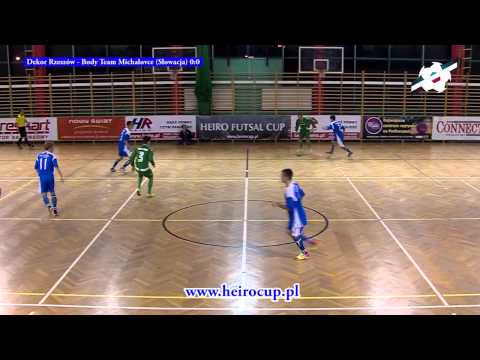 Heiro Futsal Cup 2013 / TOP8 - Dekor Rzeszów - Body Team Michalovce (SVK) 0-0 p.5-4