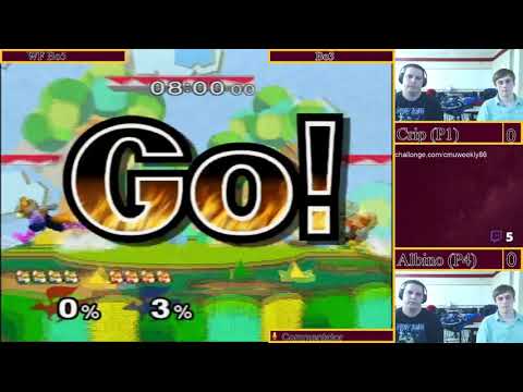 BickTrip (Fox) vs MirrorMan (Fox) - SSBM Singles - CMU Weekly #86