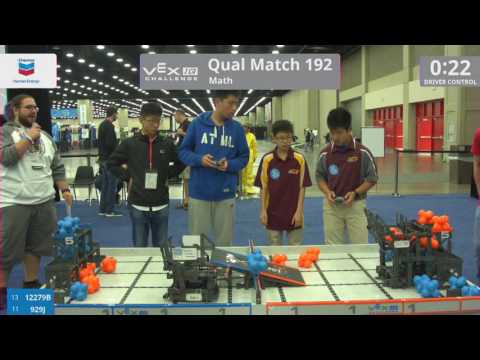 2017 VEXIQ Midd Math Q192 (12279B 929J) Score 86