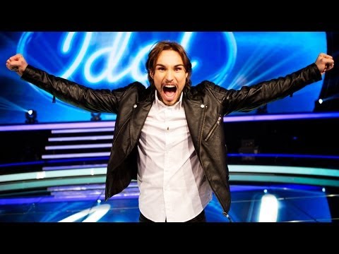 Kevin Walker framför vinnarlåten - Belong - Idol Sverige 2013 (TV4)