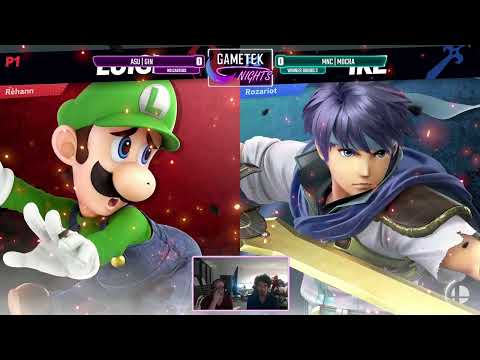 Gametek Nights 2023.21: Réhann (Luigi) vs Rozariot (Ike)