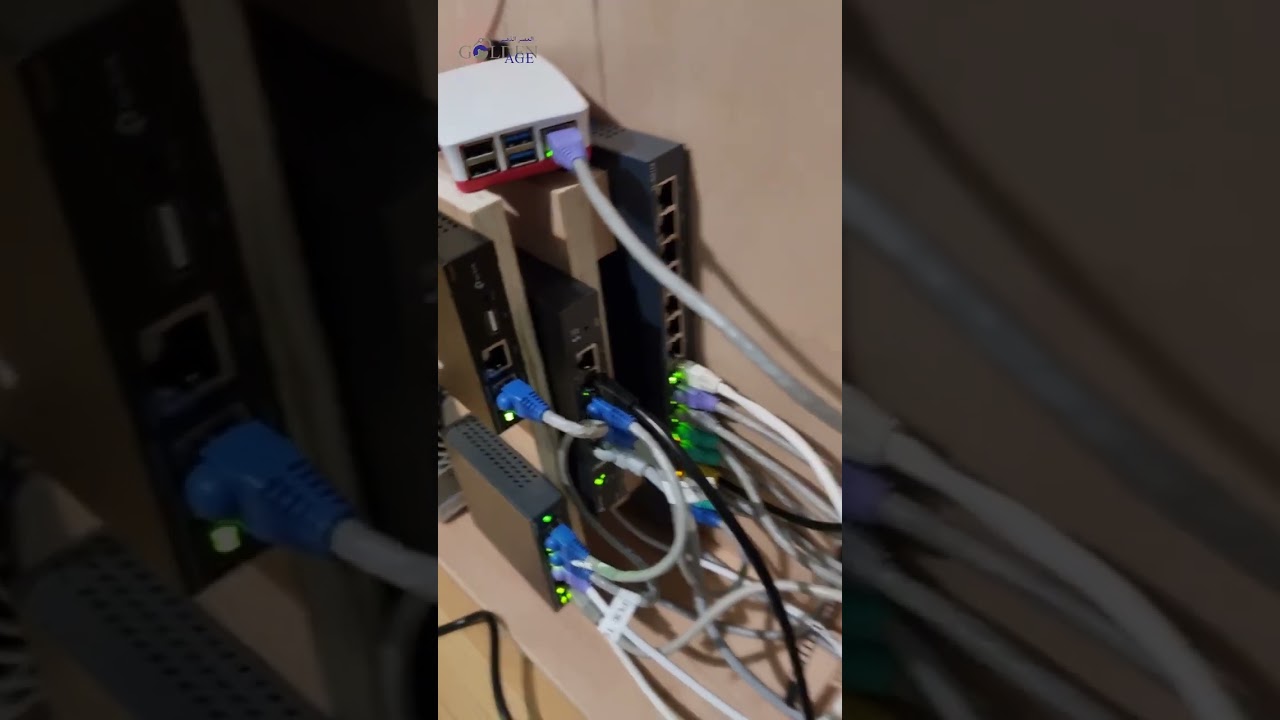 Home Gigabit internet - Fibre optic cable installation Test