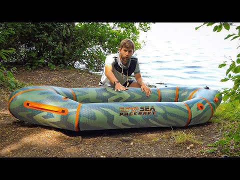 Extasea Packraft 255 The ultralight backpack boat in the test