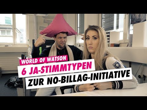 6 Ja-Stimmtypen zur No-Billag-Initiative