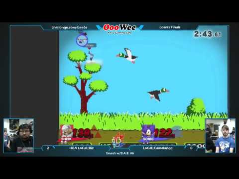 Smash w/ BAE 6 - HBA LoCal | Riz (Sheik) Vs. LoCal | Camalange (Sonic) [Losers Finals]