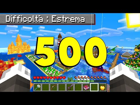 SONO SOPRAVVISSUTO 500 GIORNI IN HARDCORE - Minecraft ITA