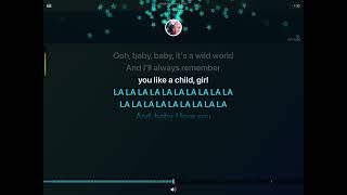 Download lagu Wild world MR. Big karaoke mp3