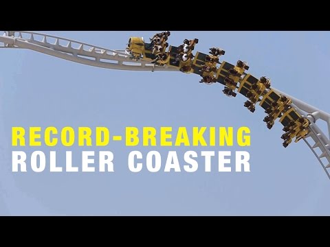 Flying Aces POV – The record-breaking roller coaster at Ferrari World Abu Dhabi