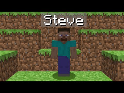 History of Minecraft's Steve... in 40 seconds