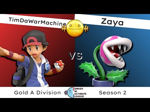 SNUL S2W1 - TimDaWarMachine (Pokémon Trainer) Vs. Zaya (Piranha Plant) [GoldA]