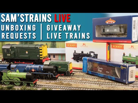 Sam'sTrains Live | S12E1 | + Caboose Unboxing